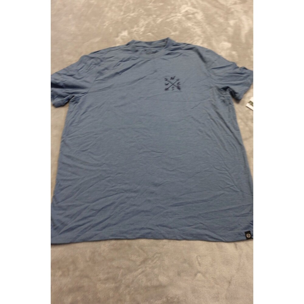 NWT Threads 4 Thought Men's Small Tan Tribelend Graphic T Shirtโ Sunset Waves